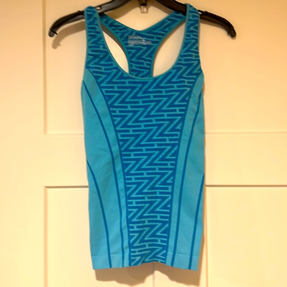 Zella athletic tank; size M; slightly worn; great color